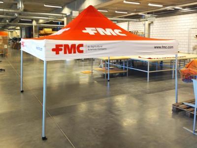 FMC x printed tent