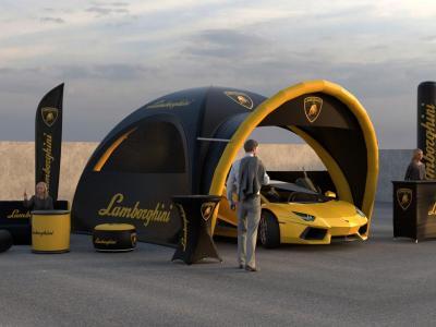 lamborghini stand video Multi produit