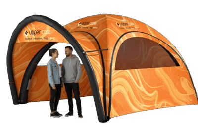 AIRMONSTER UPPERCASE INFLATABLE TENT size