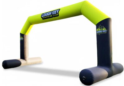 lough key triathlon club inflatable arch x